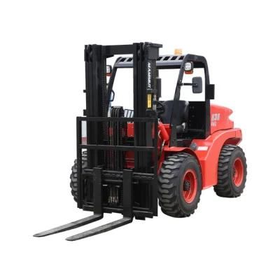 New Type 3/3.5 Ton Rough Terrain Forklift 4 Wheel Forklift H30