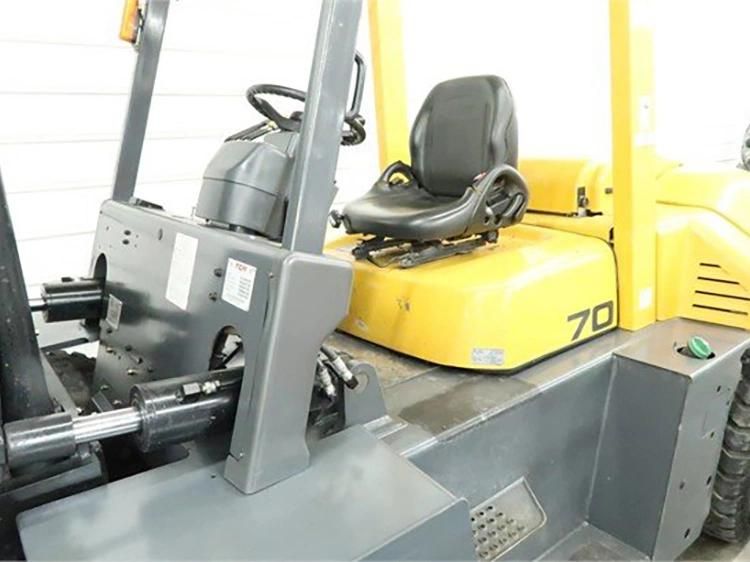 Used Japanese Tcm 7ton Forklift Good Performance Japanese Isuzu Engine Diesel Second Hand Forklift on Sale