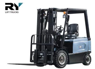 4 Wheel Battery Forklift 1.5-3.5t with Chinese Battery