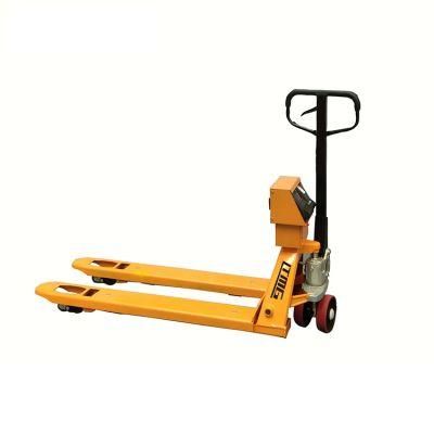 Hand Forklift 2ton 2.5ton 3 Ton 5 Ton Manual Forklift Hand Pallet Lift Truck and Jacks with Weighing System