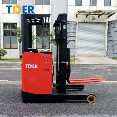 Tder Electric Stand up Forklift in Stock for Sale Manufacture