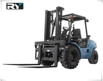 Royal Rough Terrain Forklift Truck 2t/2.5t/3t/3.5t with Mitsubishi Engine
