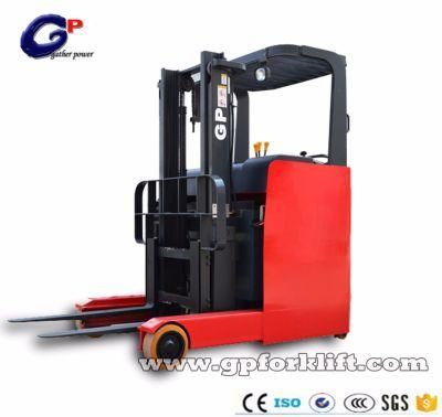 China Electric Reach Truck Gp Brand 1ton Lift Height 3m 3.5m 4m 4.5m 5m 5.5m 6m Electrive Reach Truck Seated