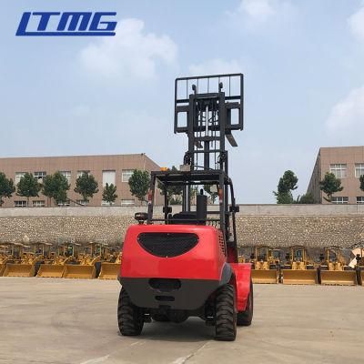 Ltmg New Forklift Truck 3 Ton Rough Terrain Forklift with Double-Bridge