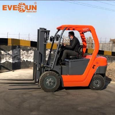 Everun Erdf35PRO Portable 3.5ton Diesel Manual Forklift in Low Price