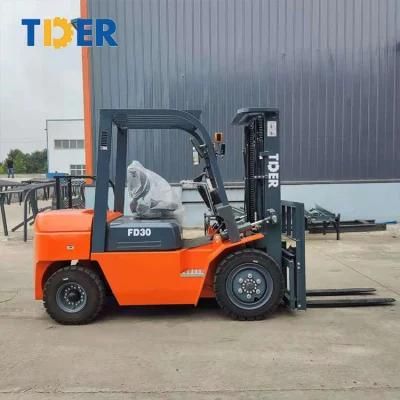 Not Adjustable Forklift Material Handling Equipment Forklifts 4 Ton Diesel