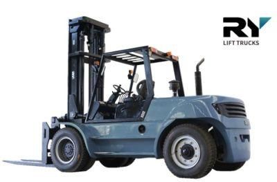 Royal 10t Heavy Duty Diesel Forklift with Japanese Engine