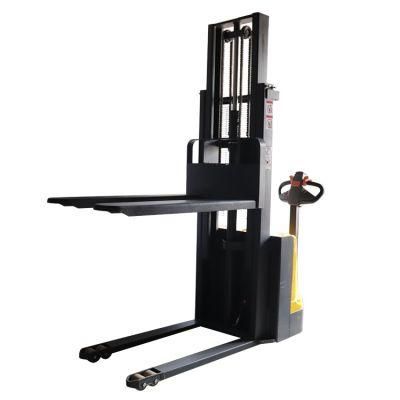 1500kg 3500mm Electric Stacker Small Electric Forklift in Warehouse