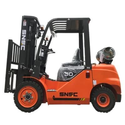 China 3ton LPG Gas Forklift Truck for Sale