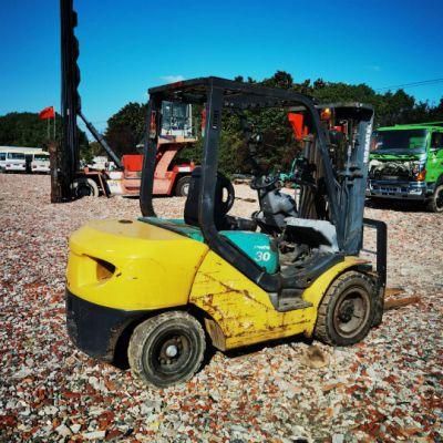 Japanese Komatsu Mini Type Fd30-17 Used Forklift for Construction