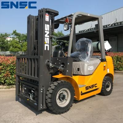 Hot Sale Snsc 2.5ton LPG Gasoline Forklift Truck From China
