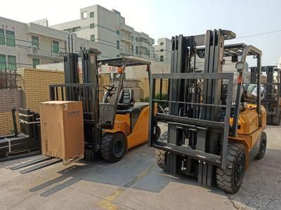 4 Ton LPG/Gas/Gasoline/Petrol Forklift with Hydraulic Transmission