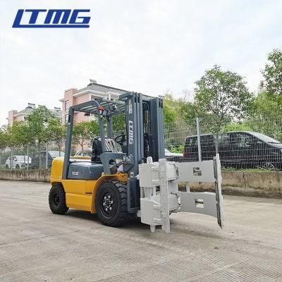 Lift Equipment New 3ton 3.5ton Small Diesel Forklift with Drum Attachment