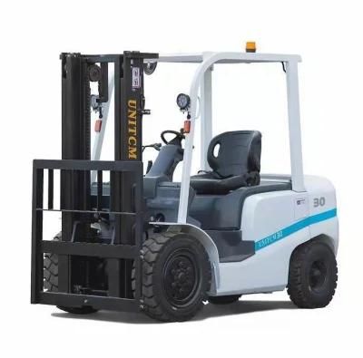 Brand New Unitcm Forklift 3 Ton Mini Diesel Fork Lifter China Made Forklift Truck 3000kg