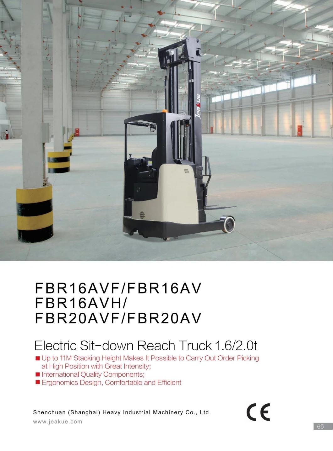 High Narrow Aisle Reach Trucks Forklift for Material Handling/Warehouse Loading