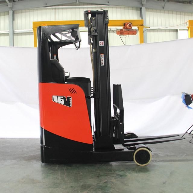 High Lifting Electric Forklift 1.6ton Sit-Down Reach Truck