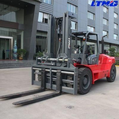 China Forklift Manufacturer 10 Ton Capacity 10t Diesel Forklift with Free Spare Part