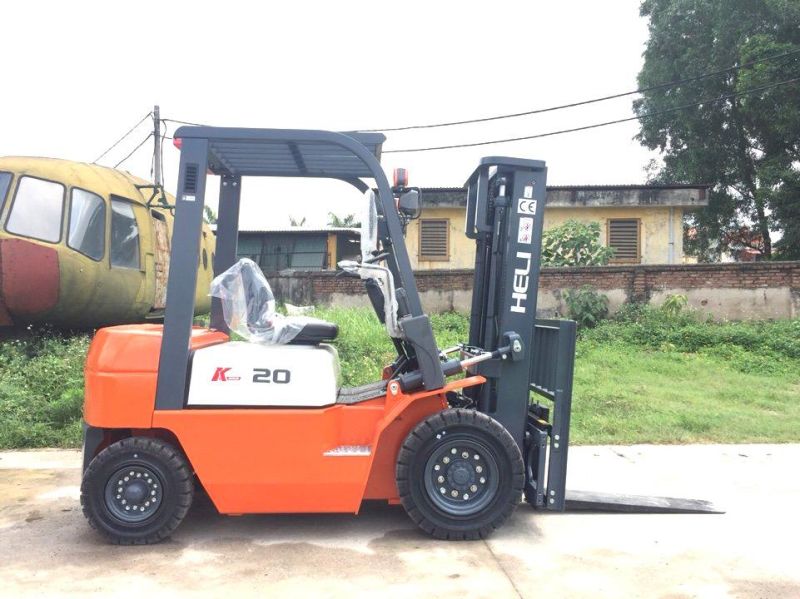 Heli 2 Tons Diesel Forklift Cpcd20 with EPA Engine