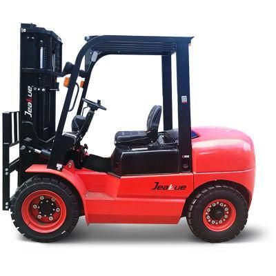 Red Four Tons Siesel Forklift Truck in New Condition