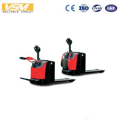 1500kg Capacity Mini Type Walking Electric Pallet Truck