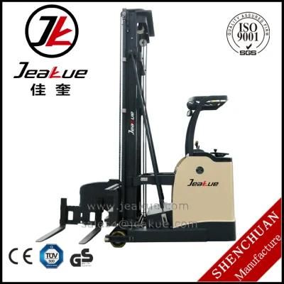 Jeakue 2018 Narrow Aisle Forklift Three Ways Electric Forklift
