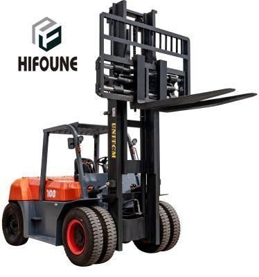 Ce Approved 10 Ton Heavy Duty Forklift Truck From China Factory