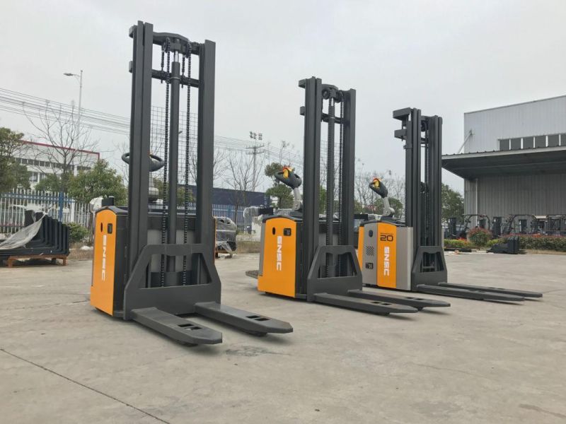 Electric Stacker Wheel Drive 1000kg 1500kg Walking Electric Stacker Electric