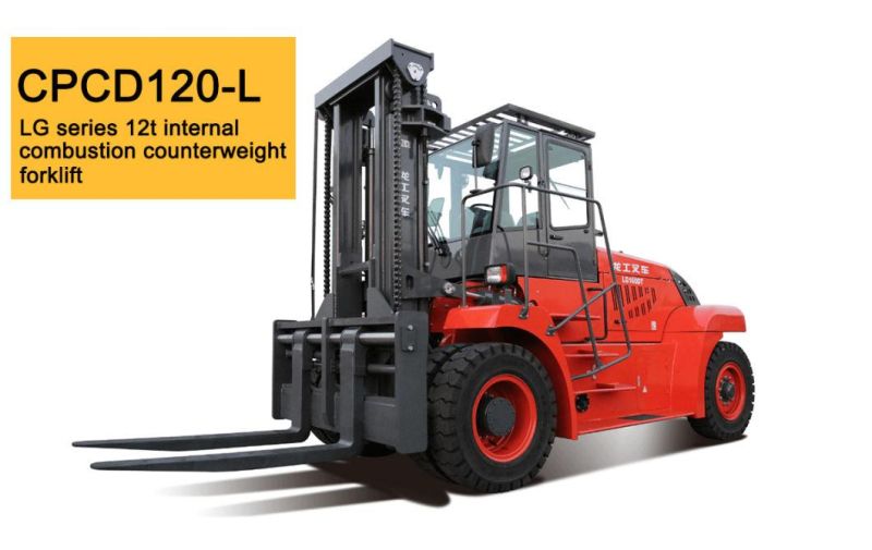 China Brand 12 Ton Internal Combustion Counterweight Forklift with High Quality