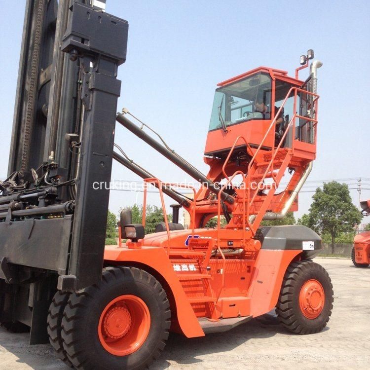 Heli 10ton Forklift Cpcd250ec Empty Container Stacker with Famous Engine
