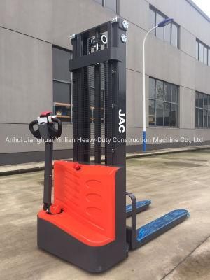 JAC 1.5 Ton Walking Electric Pallet Truck / Cdd15j/ Electric Stacker