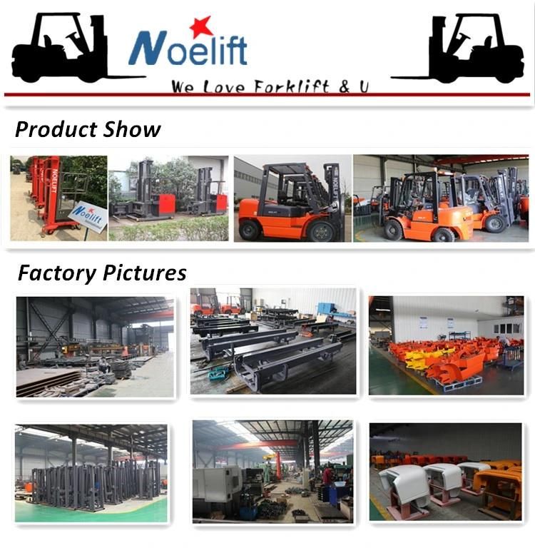 3tn Diesel Forklift with Paper Roller Clamp Attachment, 4.5meters 3 Stage Container Mast