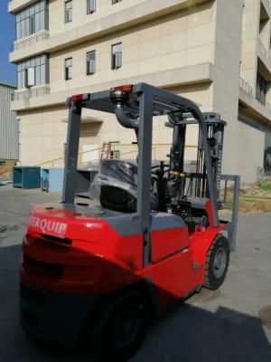 Optional Attachment Four Wheels 2000kg Diesel Forklift Truck with Xinchai Engine