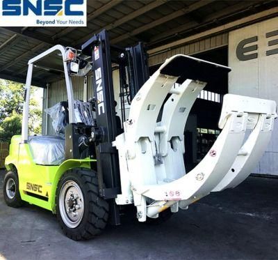 Snsc 3ton Paper Roll Clamp Diesel Forklift
