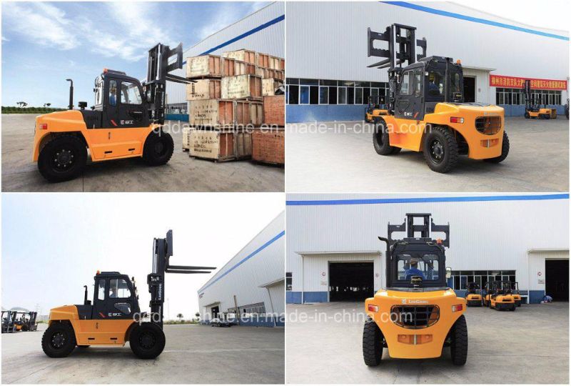 Best Forklift Brand Liugong Clg2080h 8 Ton Chinese Foklift Diesel