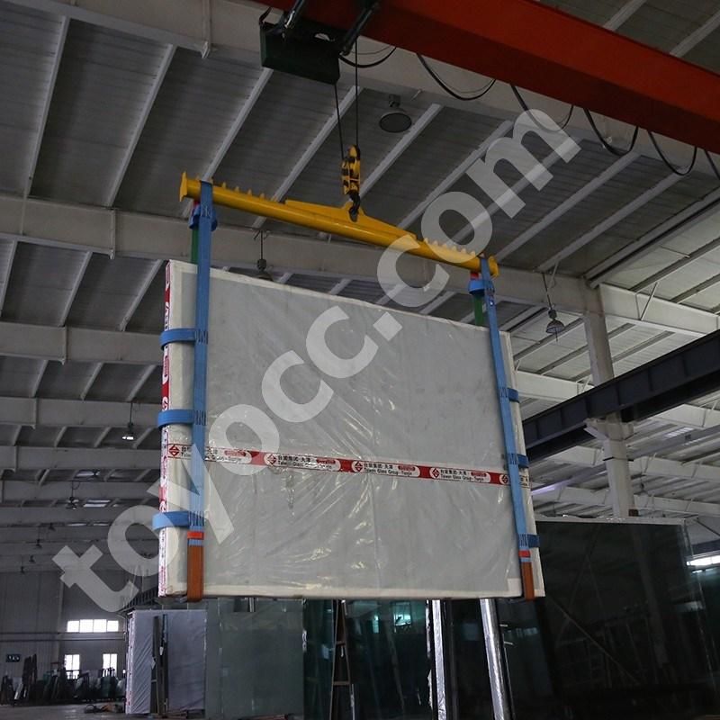 High Quality Customized 146 Seamless Steel Glass Lifting Hanger Bar for Glass Sheet Pack Moving with Crane or Forklift Truck