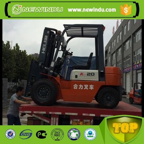 New Forklift with Solid Tyres 2 Ton Small Heli Diesel Forklift Cpcd20