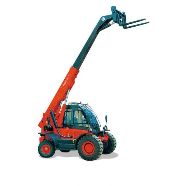 China New Mafal Telehandler Telescopic Forklift Handler with Clamp Attachment