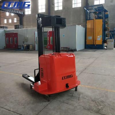 Electric 1500kg Ltmg China Stacker Forklifts Mini Automated Guided Laser Agv Forklift
