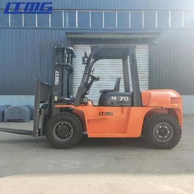 China Diesel Forklift Truck 5 Ton 7 Ton 8 Ton Forklift Truck Diesel with High Performance Hydraulic System