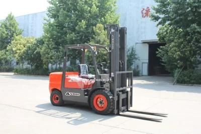 Forklift Trucks 1-10tons Weight Forklift 2 Stage Mast Height 3-5.5m