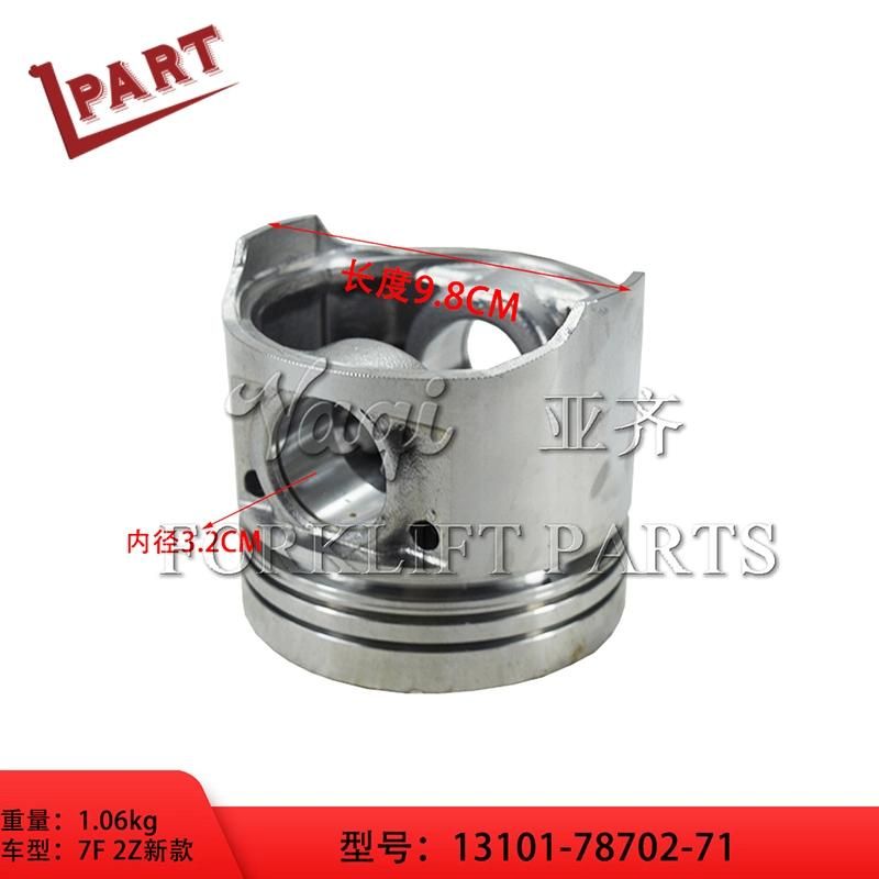 7f Forklift Spare Parts 2z Piston 13101-78702-71