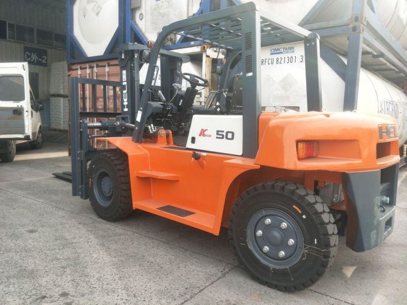 5ton Heli Forklift Truck Diesel Forklift Hot Sale Cpcd50