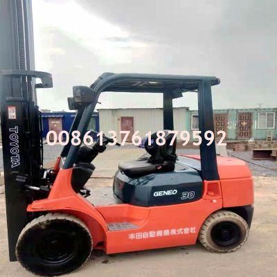 3ton 2ton 5ton 7ton Used Japan Toyota Forklift Fd30 Fd25 Fd50 Fd70 Diesel Forklift