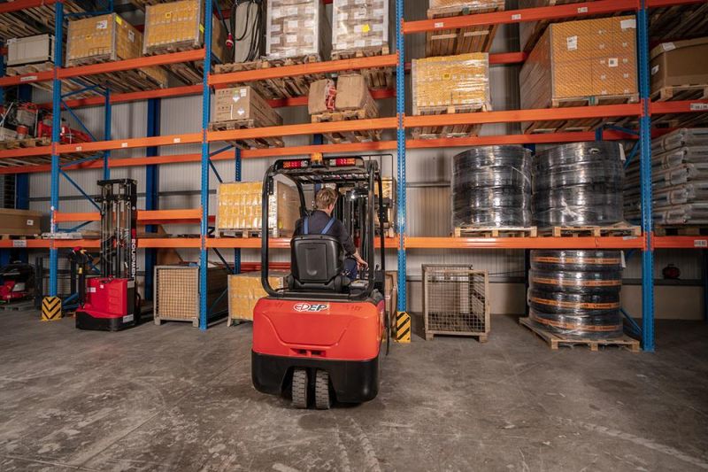 New Generation Fully Hydraulic Small 1.8 Ton Electric Forklift