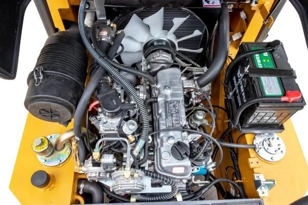 Four Wheels 4 Ton Diesel Forklift with Isuzu 4jg2