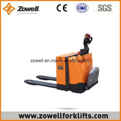 Hot Sale New 2/2.5/3 Ton Load Capacity Electric Pallet Truck for Warehouse