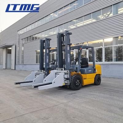 Ltmg Attachment Forklifts 3.5t 3.5ton Diesel Engine Clamp Forklift Truck with Block Clamps