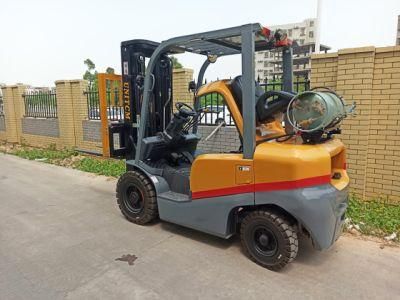 Mini Counterbalance 2 Ton LPG/Gas/Gasoline/Petrol Forklift with Side Shift