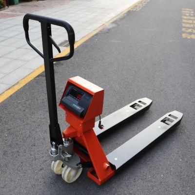 Scale Pallet Truck Hand Digital Pallet Truck with Weigh Scale for Sale