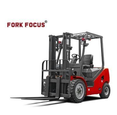 Forklift Forkfocus Lift 3.5t with Nissan Engine and Container Mast for Construction Company Forklift Services